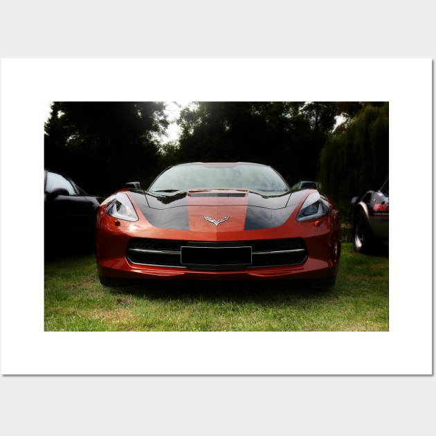 corvette c7 Wall Art by hottehue